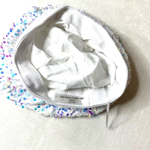 DAYANA FONTANA NYC Sequin Beret Hat - Picture 5 of 5